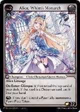 Alice, Whim's Monarch (003) — card price