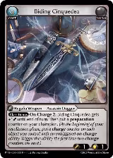 Biding Cinquedea (008) — card price