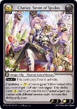 Chance, Seven of Spades (031) — card price