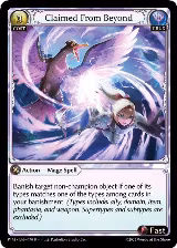 Claimed From Beyond (170) — card price