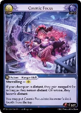 Cosmic Focus (166), Phantom Monarchs — Grand Archive card price