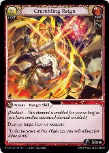 Crumbling Reign (081) — card price