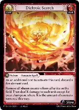 Dichroic Scorch (082) — card price