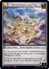 Field of Ranks and Files (034) — card price