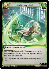 Fracturing Slash (145), Phantom Monarchs — Grand Archive card price