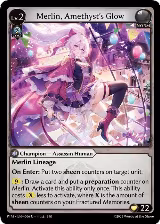 Merlin, Amethyst's Glow (006) — card price