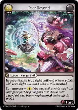 Peer Beyond (056) — card price