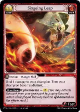 Singeing Leap (098) — card price