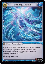 Spalling Cleanse (125), Phantom Monarchs — Grand Archive card price