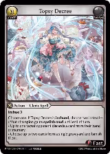 Topsy Decree (070) — card price