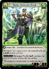 Turm, Schwartz Rook (156) — card price