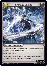 Unmake Duality (073) — card price