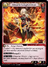 Alizarin Longbowman (Curio Foil) (077), Phantom Monarchs — Grand Archive card price