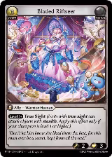 Bladed Riftseer (Curio Foil) (029) — card price