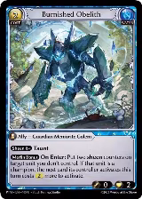 Burnished Obelith (Curio Foil) (105) — card price