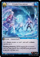 Crystal Accretion (Curio Foil) (109) — card price