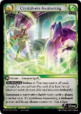 Crystalvein Awakening (Curio Foil) (141) — card price