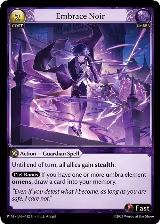 Embrace Noir (Curio Foil) (182) — card price