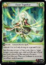 Facet Together (Curio Foil) (143), Phantom Monarchs — Grand Archive card price