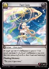 Fast Cure (Curio Foil) (033), Phantom Monarchs — Grand Archive card price
