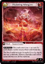 Flickering Afterglow (Curio Foil) (085) — card price