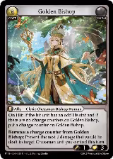 Golden Bishop (Curio Foil) (035) — card price