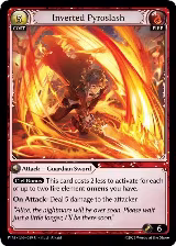 Inverted Pyroslash (Curio Foil) (089) — card price