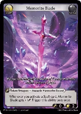 Memorite Blade (Curio Foil) (046) — card price