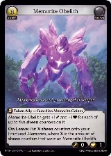 Memorite Obelith (Curio Foil) (047) — card price