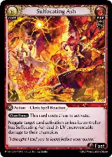 Suffocating Ash (Curio Foil) (100) — card price