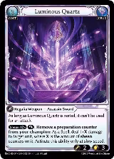 Luminous Quartz (012) — card price