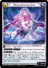 Materialize the Soul (036) — card price