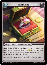 Tariff Ring (011), Merlin Re: Collection, Brilliant Vestige — Grand Archive card price
