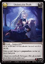 Undeniable Truth (029) — card price