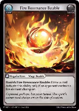 Fire Resonance Bauble (007) — card price