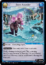 Burst Asunder (021) — card price
