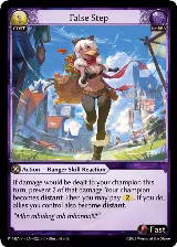 False Step (022) — card price