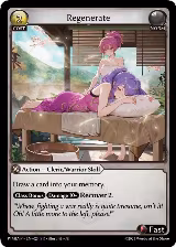 Regenerate (024) — card price