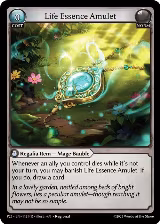 Life Essence Amulet (112) (112), Promotional Cards — Grand Archive card price