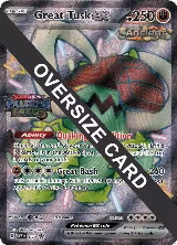 Great Tusk ex - 072 (Paldean Fates Stamped) (072) — card price