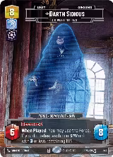 Darth Sidious - The Phantom Menace (2/3) — card price
