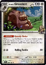 Arven's Greedent - 159/182 (Cosmos Holo) (159/182), Miscellaneous Cards & Products — Pokémon card price