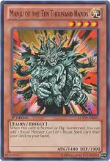 Manju of the Ten Thousand Hands (LCYW-EN250) — card price