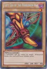 Left Leg of the Forbidden One (LCYW-EN303), Legendary Collection 3: Yugi's World — Yu-Gi-Oh! card price