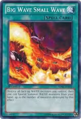 Big Wave Small Wave (SDRE-EN032), Structure Deck: Realm of the Sea Emperor — Yu-Gi-Oh! card price