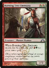 Burning-Tree Emissary (216) — card price