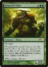 Primeval Titan — card price