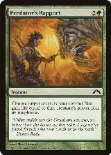 Predator's Rapport (129) — card price