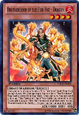 Brotherhood of the Fire Fist - Dragon (CBLZ-EN025) — card price