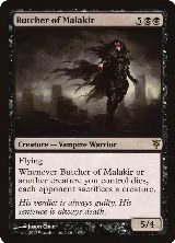 Butcher of Malakir (18) — card price